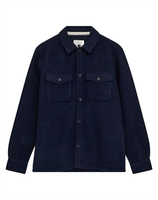 AKOscar Boiled Wool Overshirt